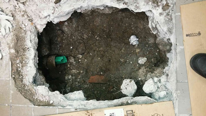 Slab Leak Detection in Pennsylvania.